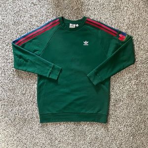 adidas Originals Green Crewneck Sweatshirt